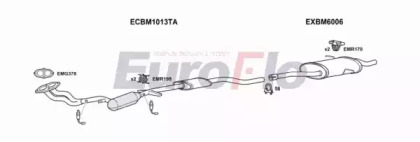 Система выпуска ОГ EuroFlo BM31619 2001D